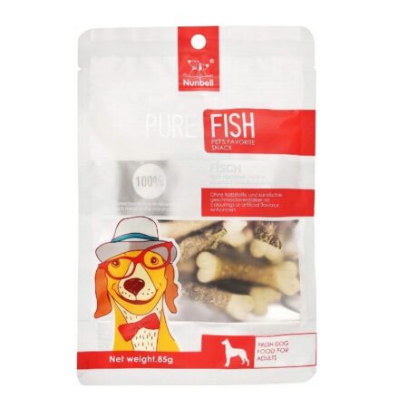 Nunbell Small Bones with Fish For Dogs 85 gr