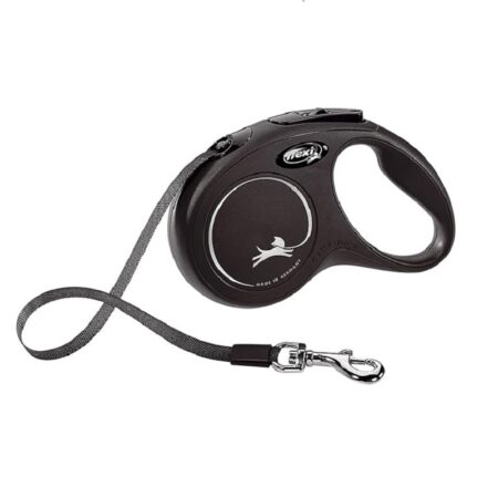 Flexi Classic Tape L Black - 5 M