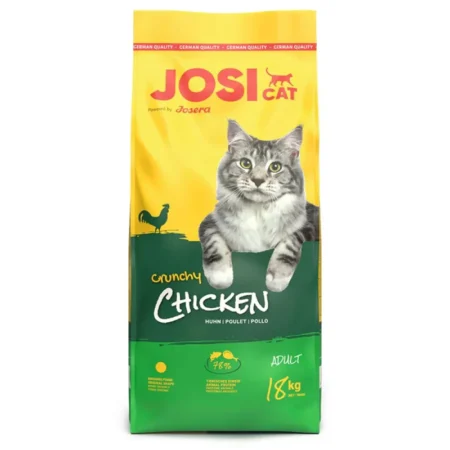 Josera Crunchy Poultry Anti-Hairball Dry Food with Chicken for Adult Cats18 kg