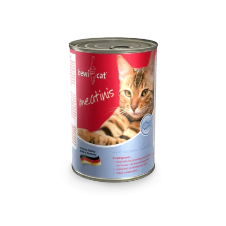 Bewi Cat Wet Food with Salmon 400gm
