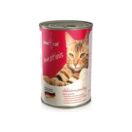 Bewi Cat Wet Food with Poultry 400gm
