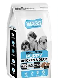 WAGS SMALL BREED PUPPY 4KG