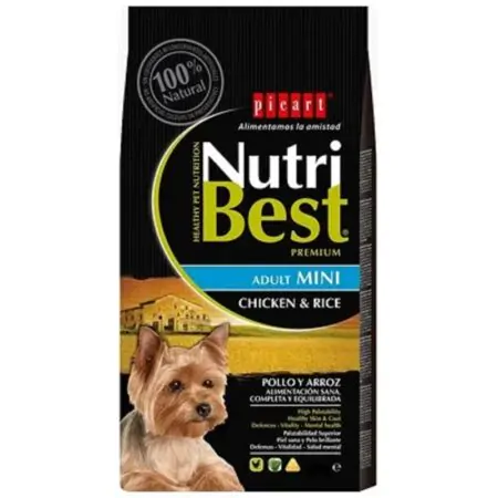NUTRIBEST DOG DRY FOOD ADULT MINI CHICKEN & RICE 3 KG