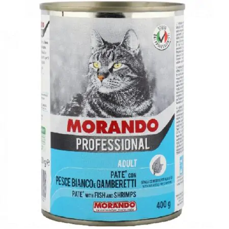 Morando Gatto Professional With Fish And Shrimp 400g
