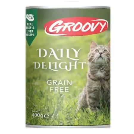 GROOVY DAILY DELIGHT Real beef&liver 400g