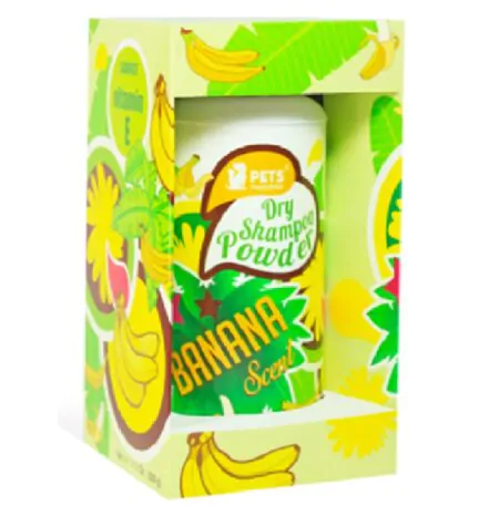 Pets Republic Dry Shampoo Powder Banana Scent 500 gr