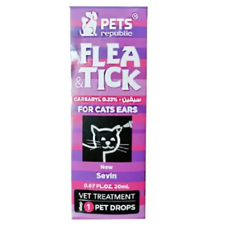 Pets Republic Flea & Tick Spray for Cats 20ml