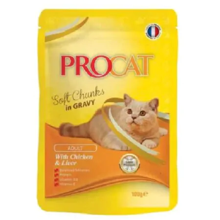 Procat Soft with Chicken And Liver 100g