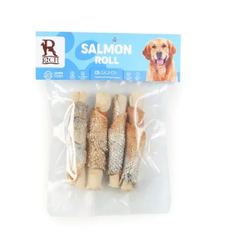 Rich Salmon Roll 4 Bones