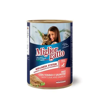 Miglior cane Pate Tuna & salmone 400 gm