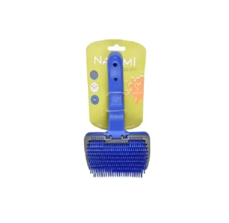 Naomi pet brush blue