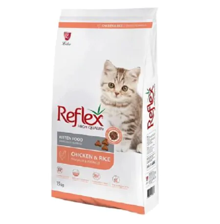REFLEX KITTEN FOOD CHICKEN AND RICE 2KG