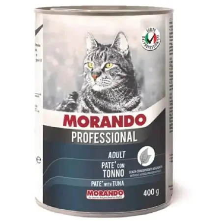 Morando cat pate tuna 400g