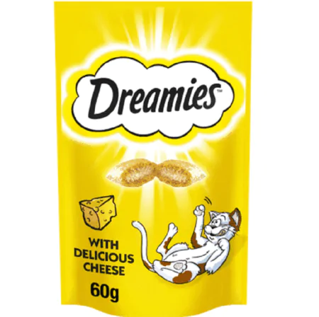 Dreamies Cat Treats 60g Cheese