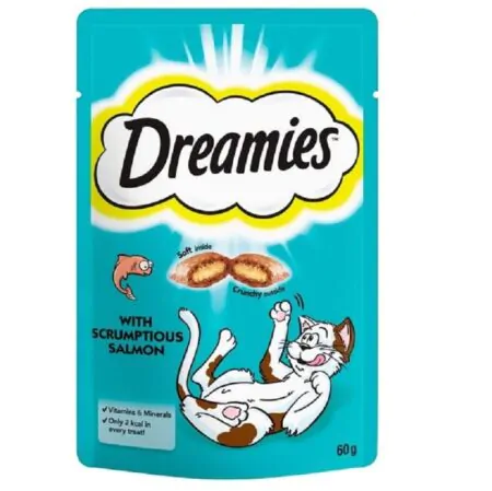Dreamies Cat Treats 60g Salmon