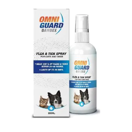 Omni Guard Cats & Dogs Flea & Ticks Spray 30ml