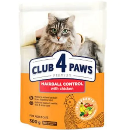 club 4 paws premium hairball adult 300g