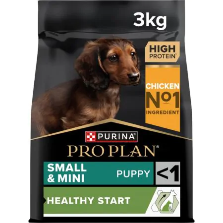 pro plan smal and mini puppy 3kg