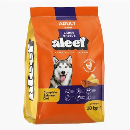 Aleef Dry Food For Adult Dogs 20k