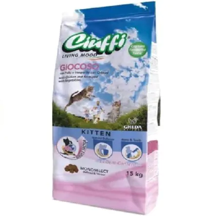 Ciuffi kitten, Dry Food 15 kg