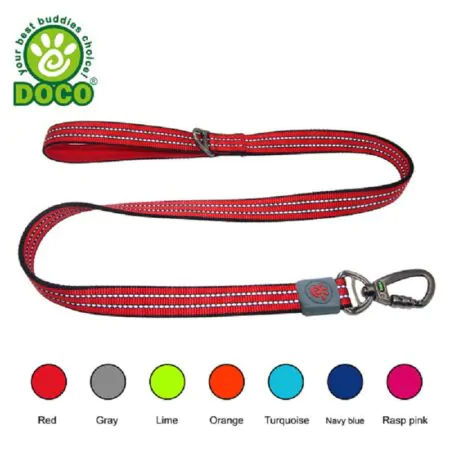 DOCO VARIO Leash with Reflective Thread 6ft - DCV5072