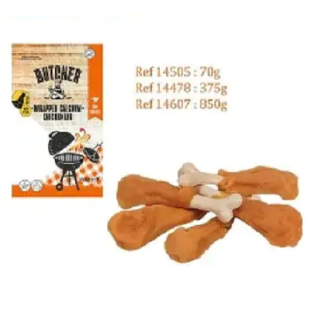 Vadigran Butcher Chicken Wrapped Calcium chicken leg 70g