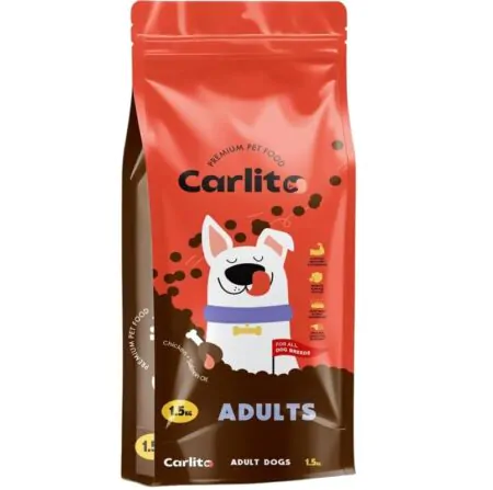 CARLITO ADULT DOGS DRY FOOD 1.5 KG