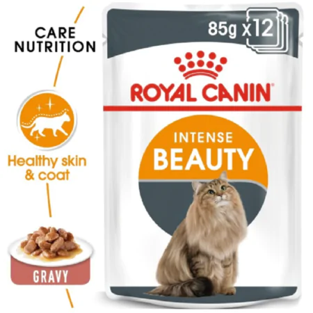 Feline Care Nutrition Hair & Skin Gravy (INTENSE BEAUTY) WET FOOD1X85G
