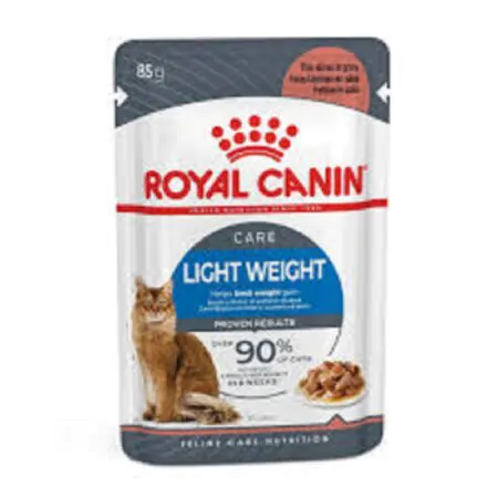 Royal Canin Light Weight Care Adult Cat Wet Food in Gravy 85g