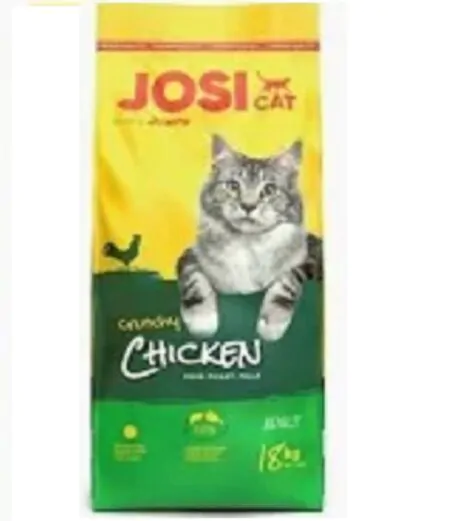 Josera Crunchy Poultry Anti-Hairball Dry Food with Chicken for Adult Cats18 kg