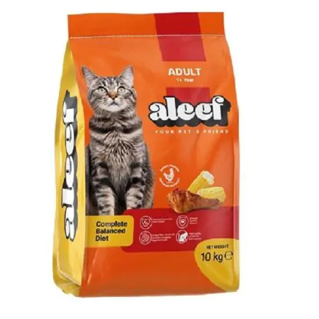 aleef Dry Food Adult Cat 10kg