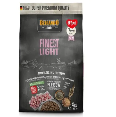 BELCANDO Finest Light Adult Dog Dry Food 4KG
