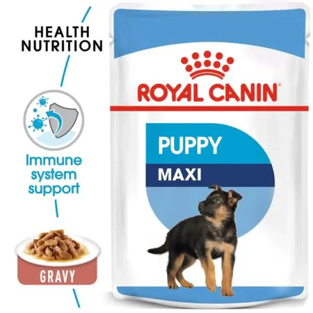 Royal Canin Dog Wet Food Maxi Puppy - Pouch - 140g