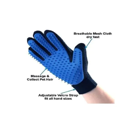 Black shower gloves