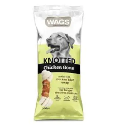 Wags Chicken Bones 5pcs 100g