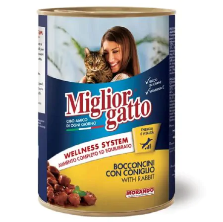 Miglior Cat Chunks Rabbit - 405 GM
