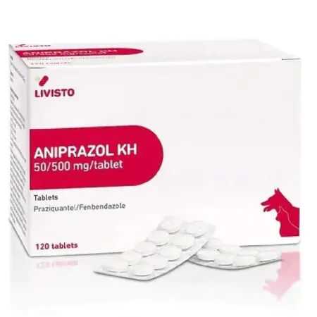 ANIPRAZOL 50/500 mg for Dogs and Cats ( 1 Tablets )