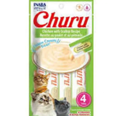 Golosinas Churu Gato Pollo con Vieira