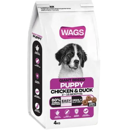 WAGS LARGE PUPPY 4KG