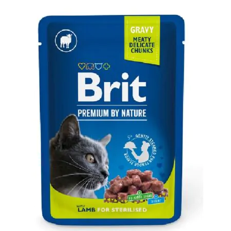 Chunks with Lamb in Gravy for Sterilised Cats 100 G