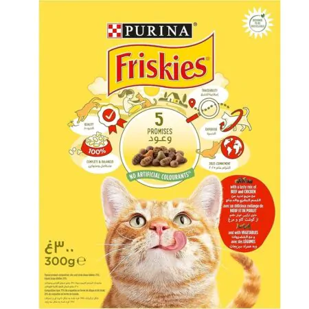 Purina Friskies Beef & Chicken - 300GM