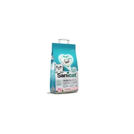 Sanicat Clumping Cat Litter White Rose Petal 8L