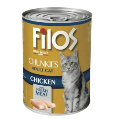 Filos Cat Chicken - 405 GM