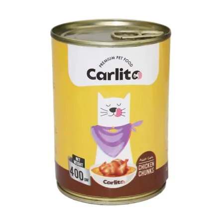 Carlito Adult Cat Wet Food Chicken Chunks 400Gm