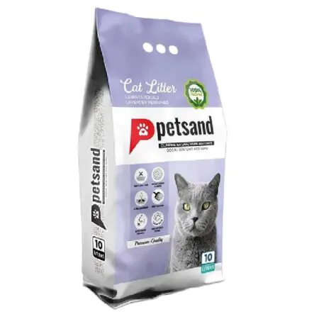 Petsand Clumping Cat Litter – Lavender (10L)
