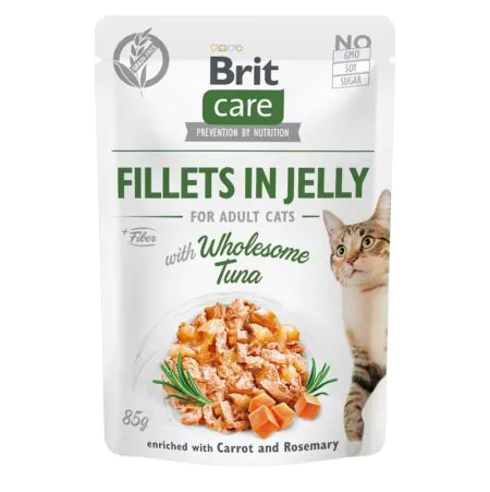 Brit Care Cat Pouch Wholesome Tuna in Jelly 85G