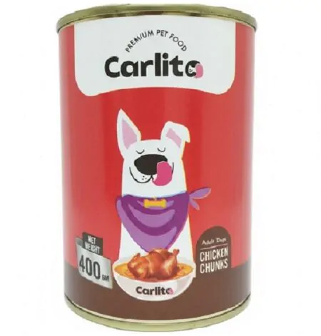 Carlito Adult Dog Wet Food Chicken Chunks 400 GM