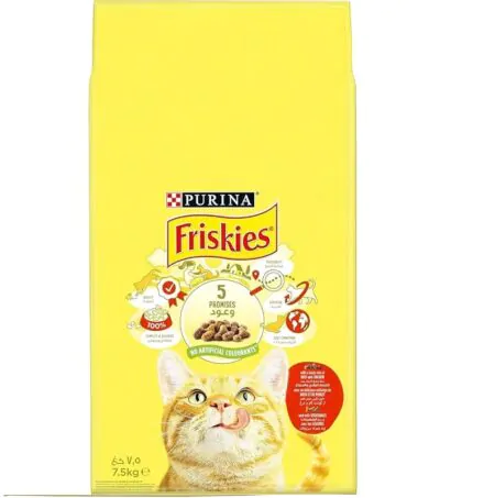 friskies beef and chicken 7.5kg