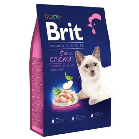 Brit Premium by Nature Cat Adult Chicken 8KG