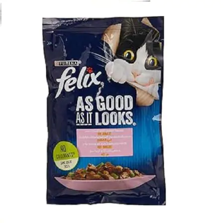 Felix with Salmon in Jelly 85Gm